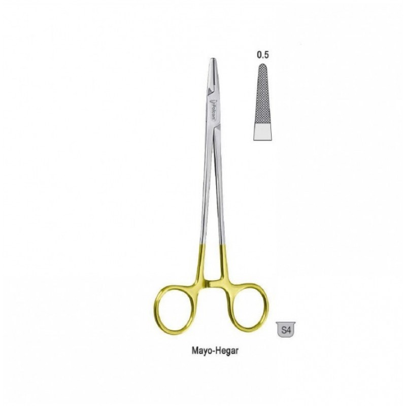 Голкотримач Falcon-Grip Mayo-Hegar 200 мм ТС, Falcon Surgical Со. (Pvt.) Ltd,